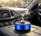 AutoBizarre Solar Powered Car Air Freshener Rotating Eagle Figurine Perfume For Car Dashboard