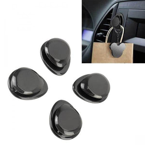 AutoBizarre Multi-Purpose Mini Hook Hanger Set of 4 pcs for All Cars/Home/Office etc