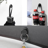 AutoBizarre Multi-Purpose Mini Hook Hanger Set of 4 pcs for All Cars/Home/Office etc