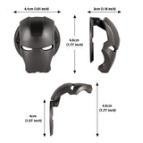 AutoBizarre Car Engine Ignition Start Stop Switch Button Ring Iron Man Cover for Switch Protection and Decoration for All Cars