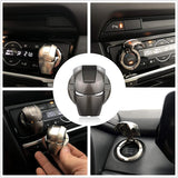 AutoBizarre Car Engine Ignition Start Stop Switch Button Ring Iron Man Cover for Switch Protection and Decoration for All Cars